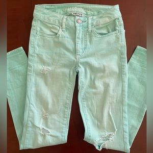 Teal American Eagle Jeans